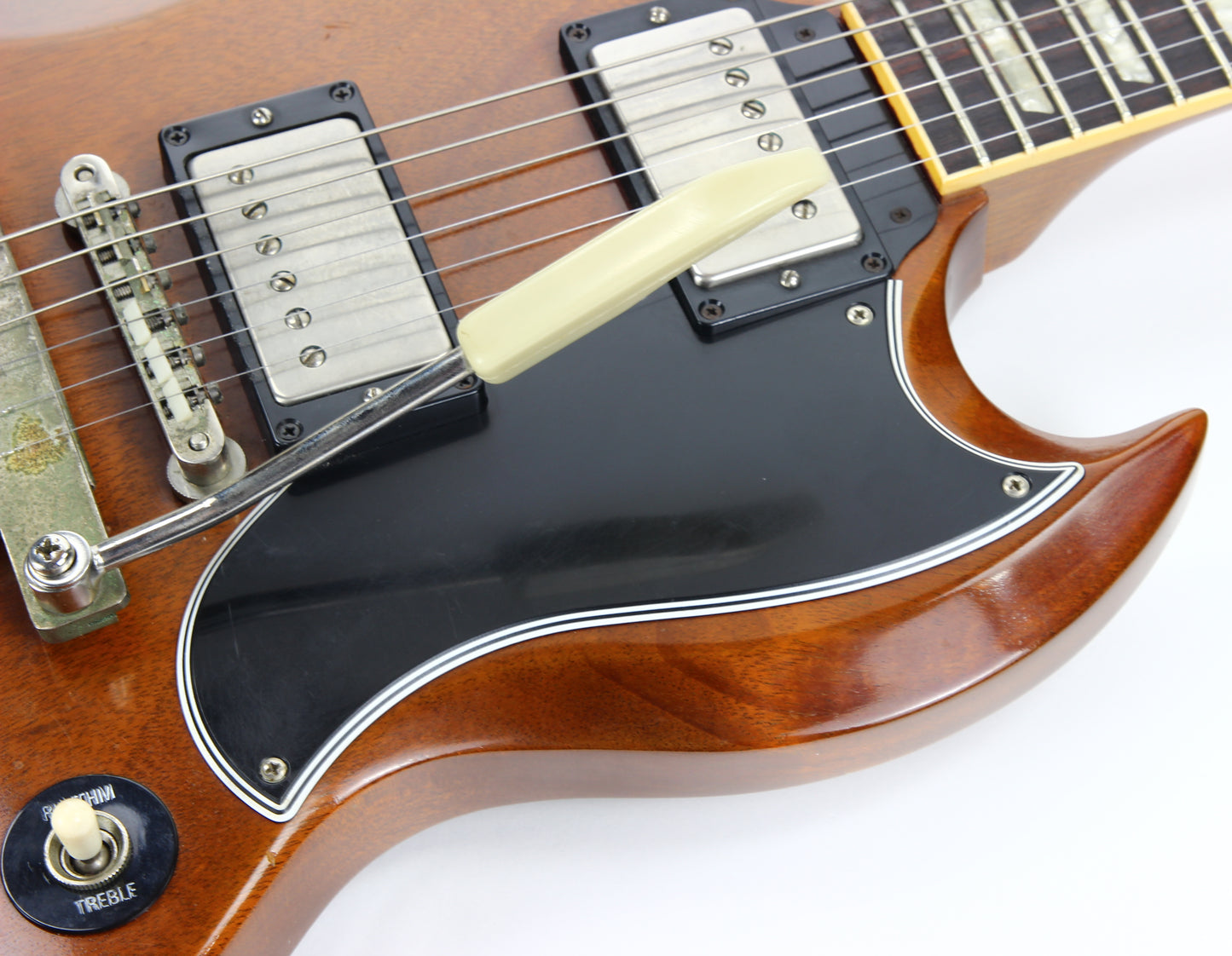 2000 Gibson Custom Shop Historic '61 Les Paul Murphy Aged - Faded Heritage Cherry, Maestro Lyre Vibrola!
