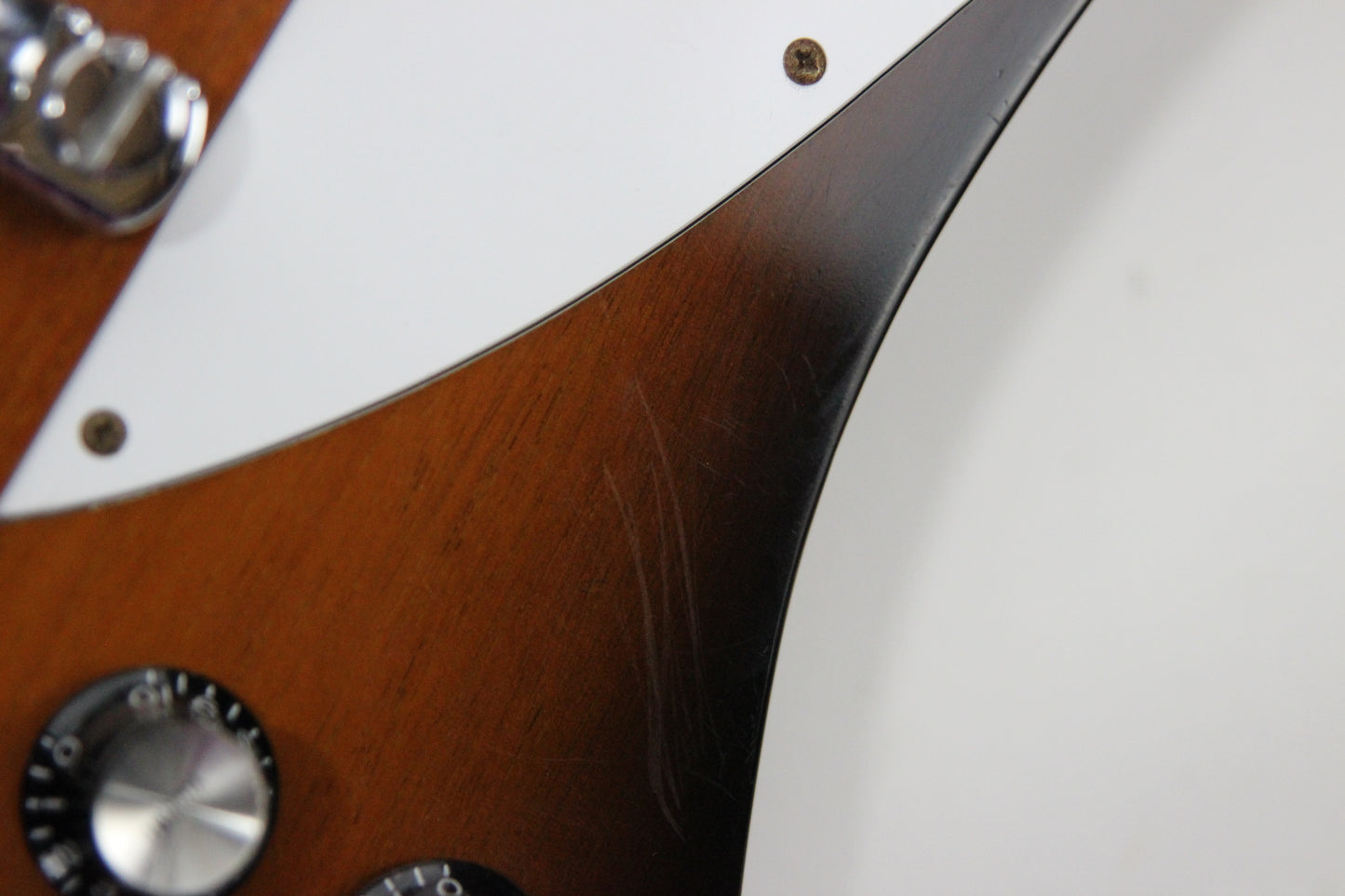 1992 Gibson Firebird V Reverse Reissue Vintage Sunburst - w/ Original Hard Case, Banjo Tuners, Neck Through