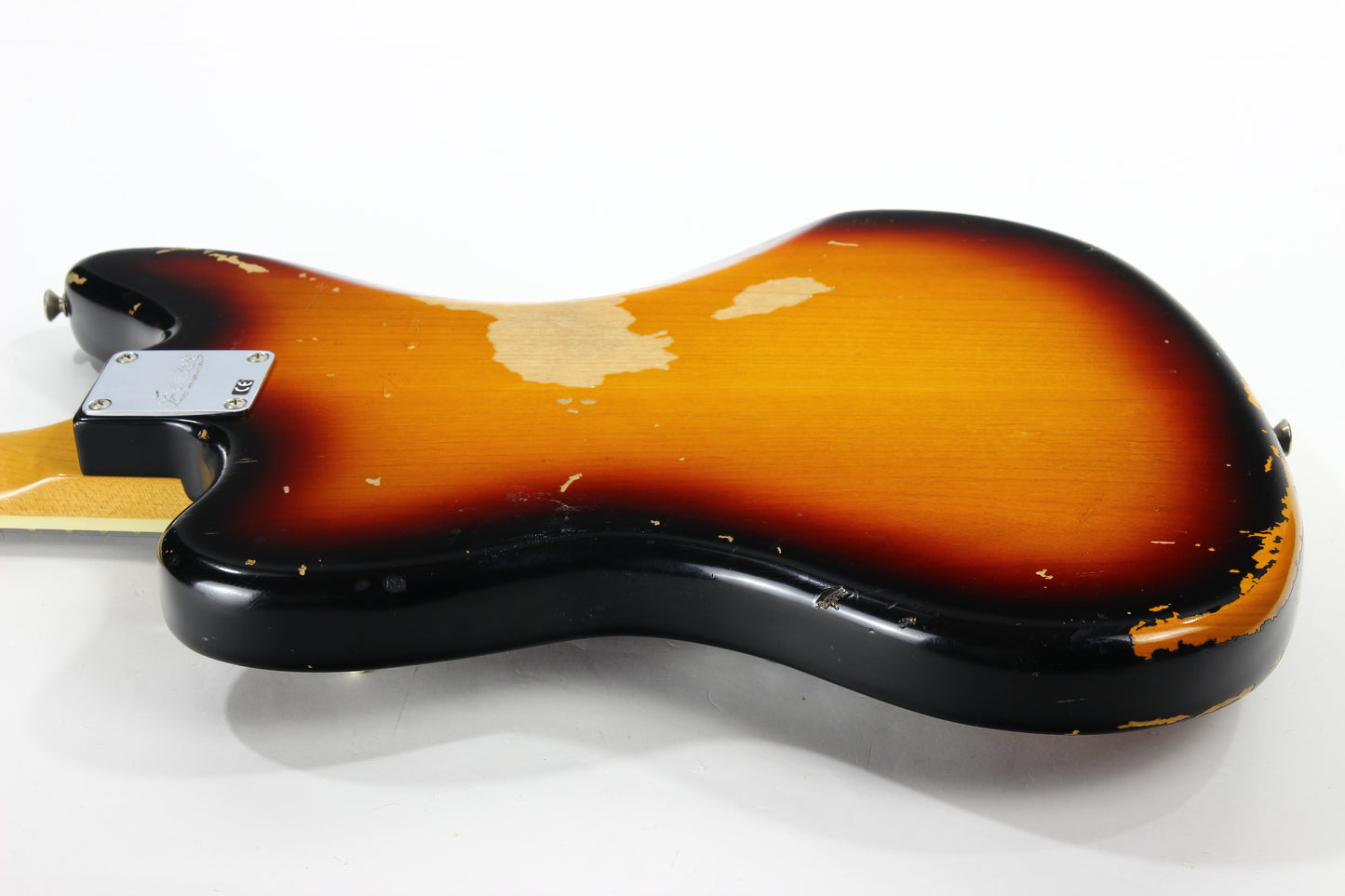 2012 Fender Road Worn Kurt Cobain '65 Jaguar - Original Case and Book, 3-Color Sunburst, Relic, Nirvana!