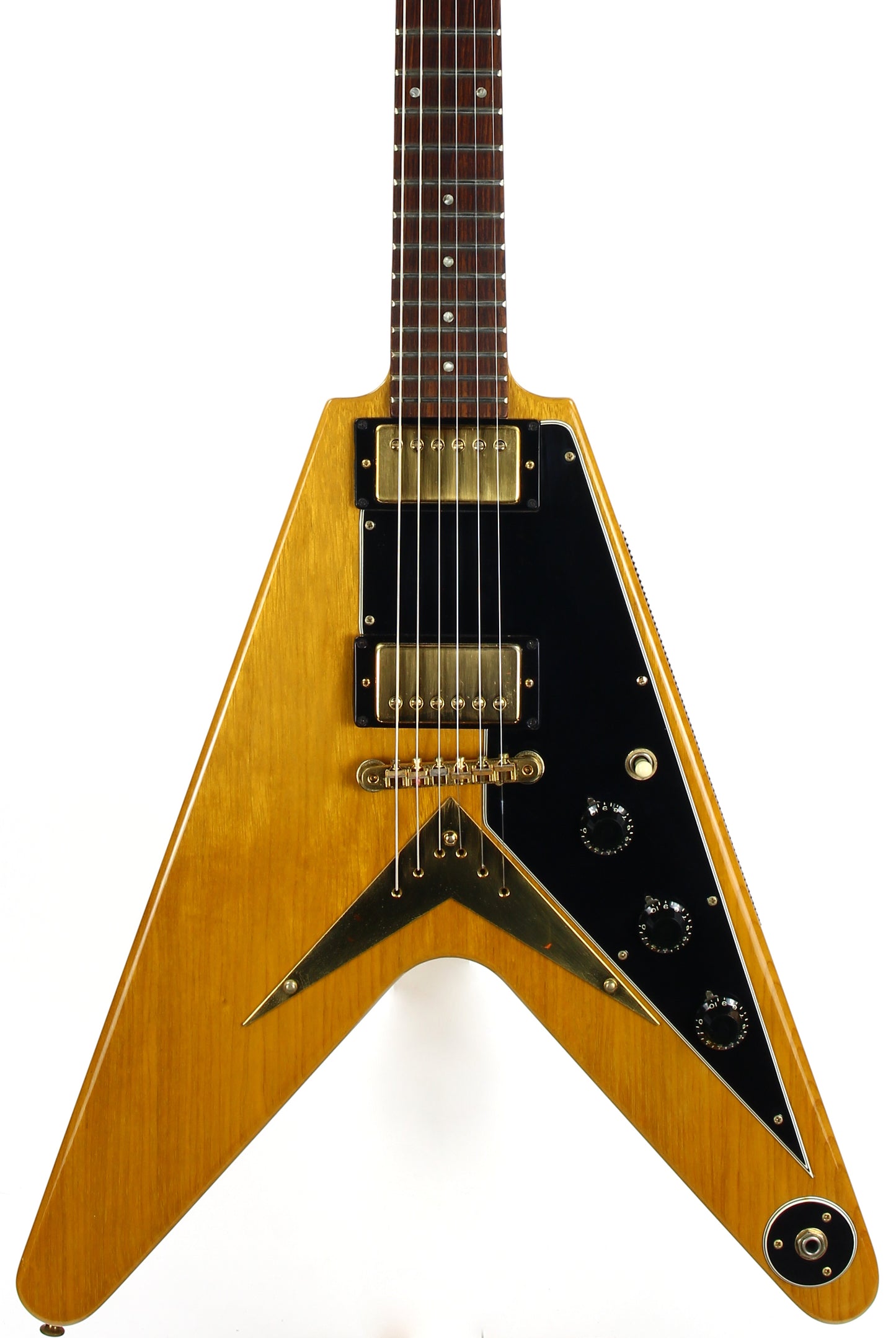 MINTY! 1983 Gibson Flying V Natural KORINA Heritage Series 1958 Reissue w/ OHSC! explorer 58 vee custom shop
