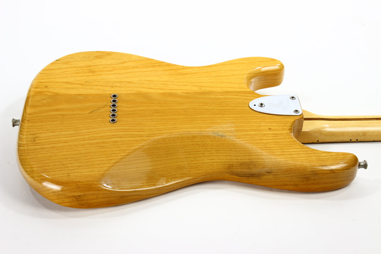 1975 Fender Stratocaster Natural Ash Hardtail - Vintage 1970's Strat! No Routes or Refins!