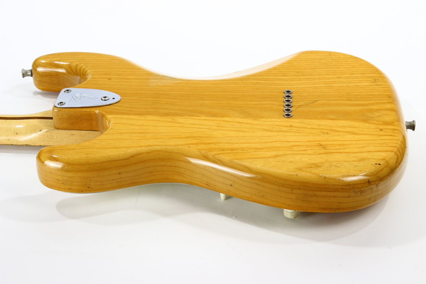 1975 Fender Stratocaster Natural Ash Hardtail - Vintage 1970's Strat! No Routes or Refins!