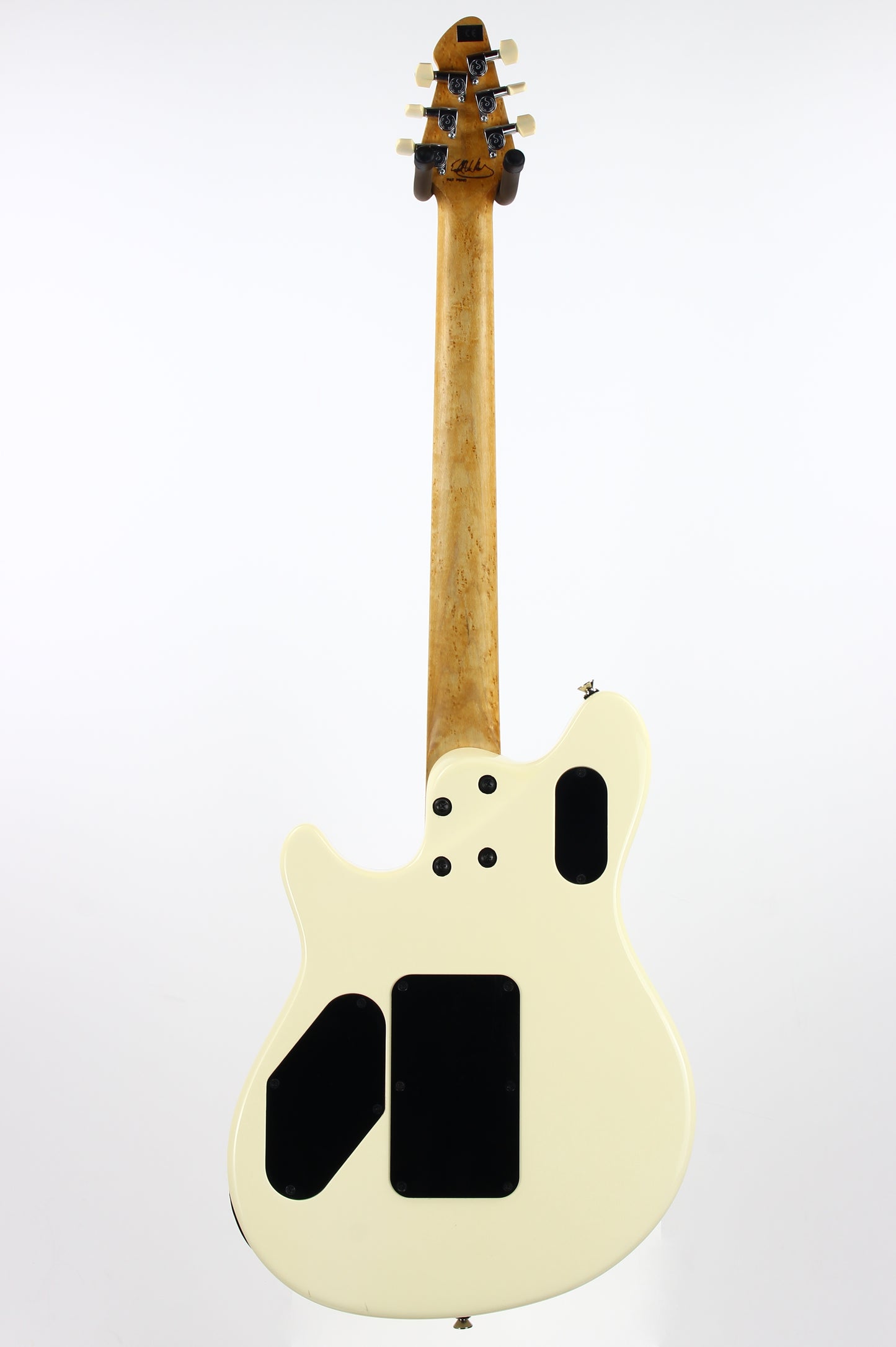 EARLY! 1996 Peavey EVH Wolfgang Standard PATENT PENDING Archtop -- VERY Early Model, Deluxe, White w Black Binding!