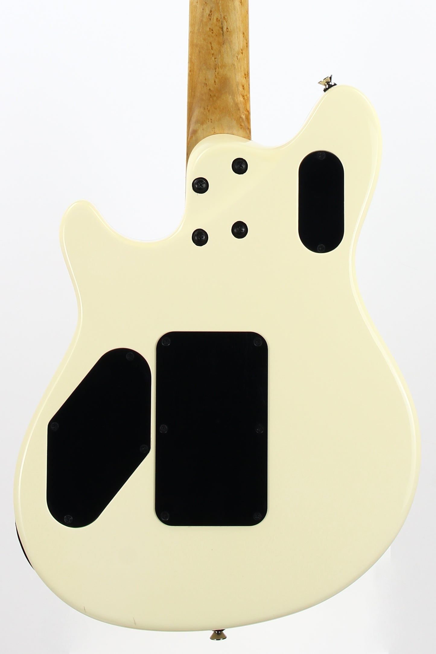 EARLY! 1996 Peavey EVH Wolfgang Standard PATENT PENDING Archtop -- VERY Early Model, Deluxe, White w Black Binding!