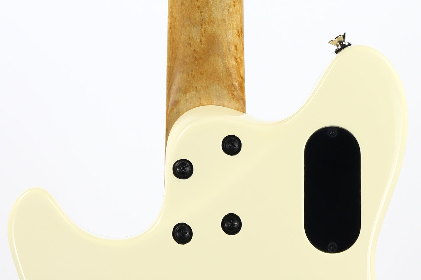 EARLY! 1996 Peavey EVH Wolfgang Standard PATENT PENDING Archtop -- VERY Early Model, Deluxe, White w Black Binding!