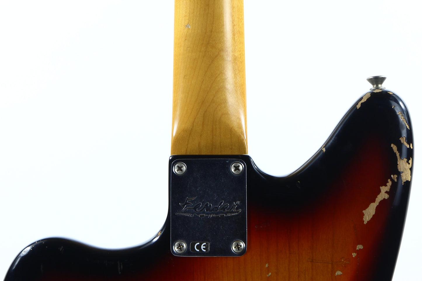 2012 Fender Road Worn Kurt Cobain '65 Jaguar - Original Case and Book, 3-Color Sunburst, Relic, Nirvana!