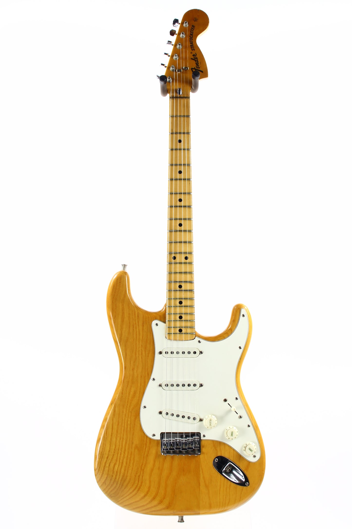 1975 Fender Stratocaster Natural Ash Hardtail - Vintage 1970's Strat! No Routes or Refins!