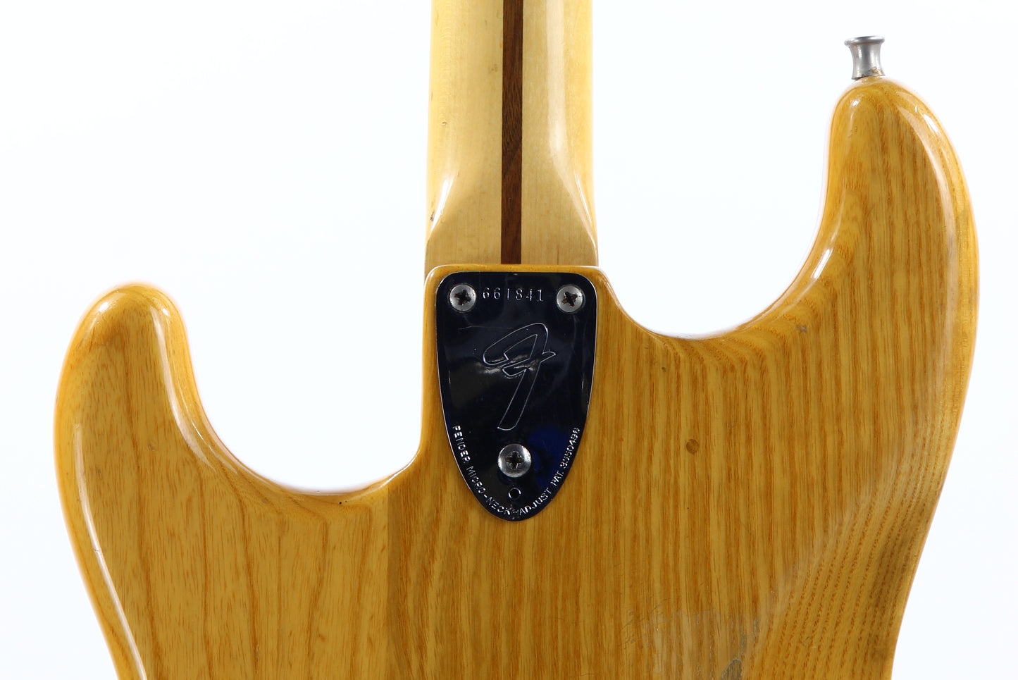 1975 Fender Stratocaster Natural Ash Hardtail - Vintage 1970's Strat! No Routes or Refins!