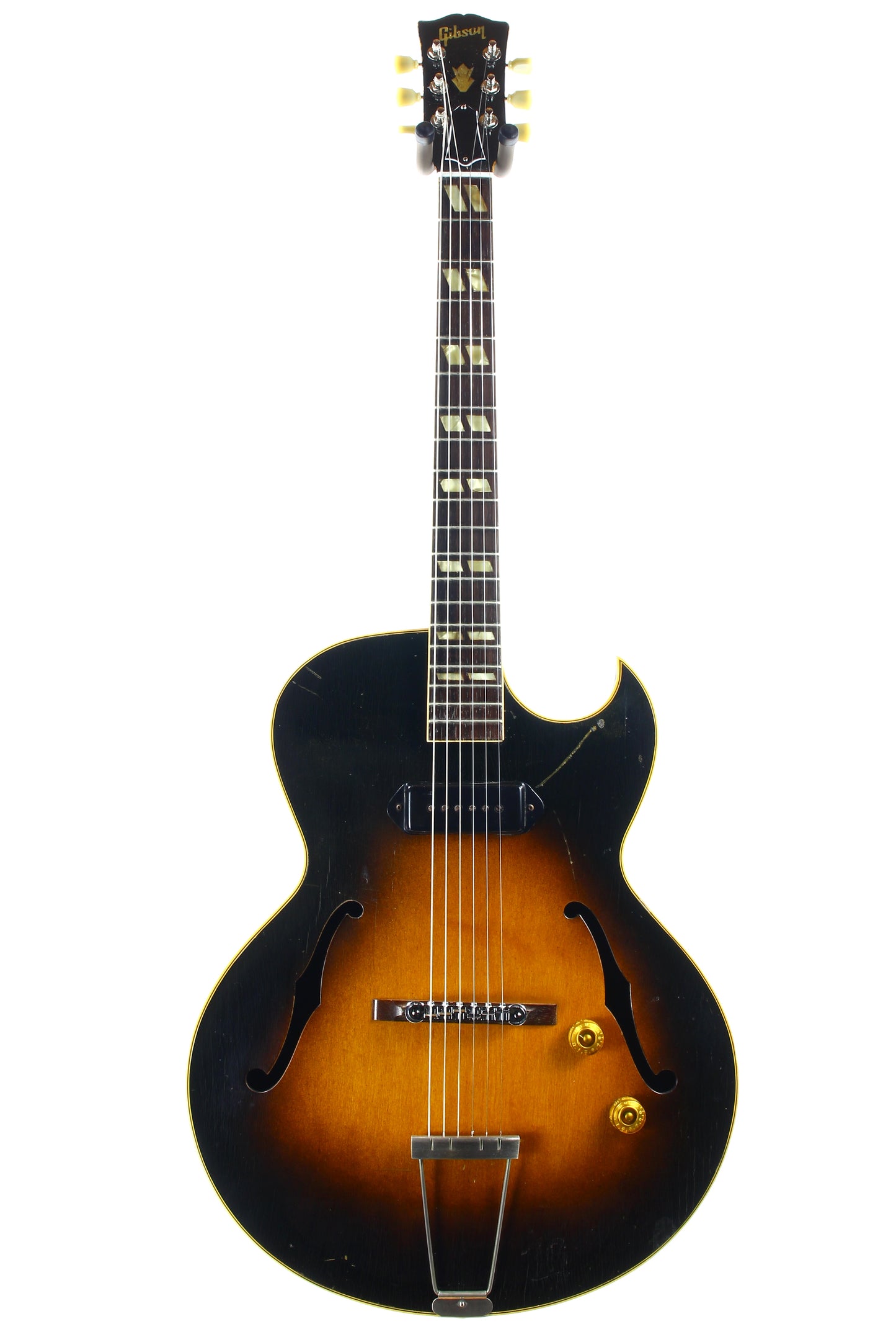 1953 Gibson ES-175 Sunburst Single P90 Pickup - 1950's Player Jazz Archtop Guitar!