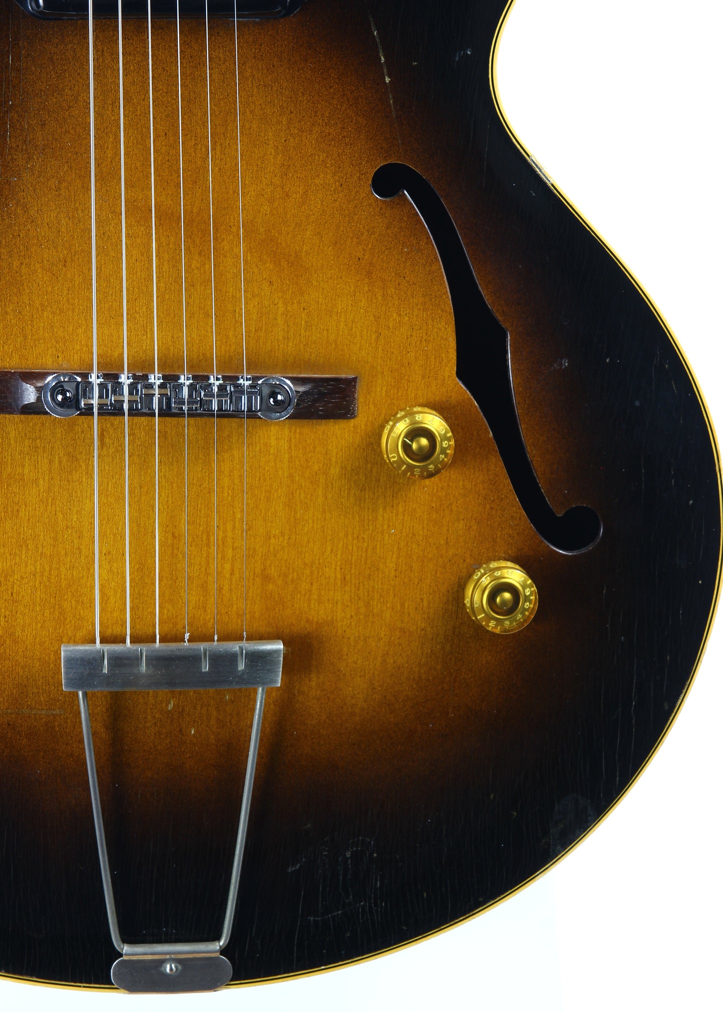 1953 Gibson ES-175 Sunburst Single P90 Pickup - 1950's Player Jazz Archtop Guitar!