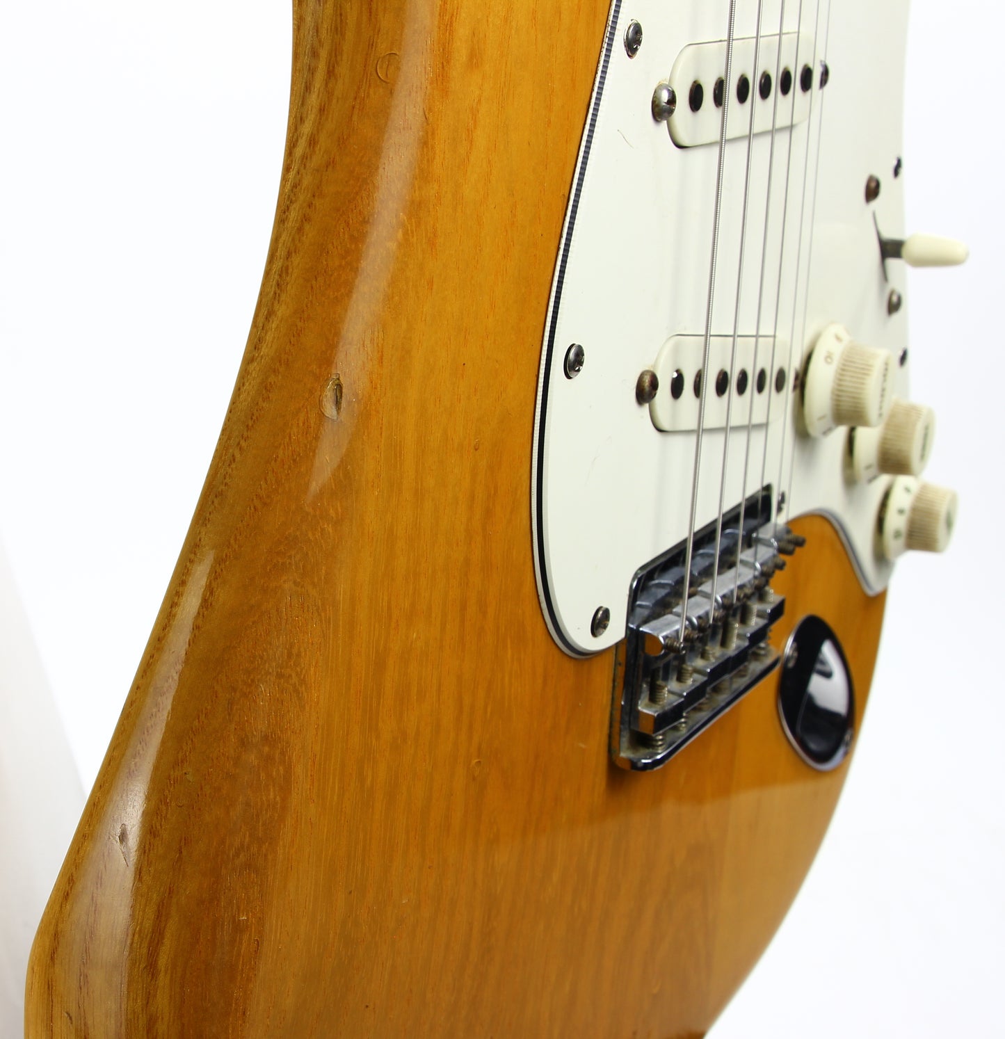 1975 Fender Stratocaster Natural Ash Hardtail - Vintage 1970's Strat! No Routes or Refins!