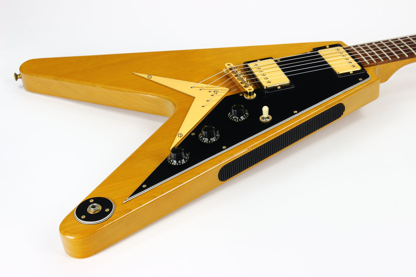 MINTY! 1983 Gibson Flying V Natural KORINA Heritage Series 1958 Reissue w/ OHSC! explorer 58 vee custom shop