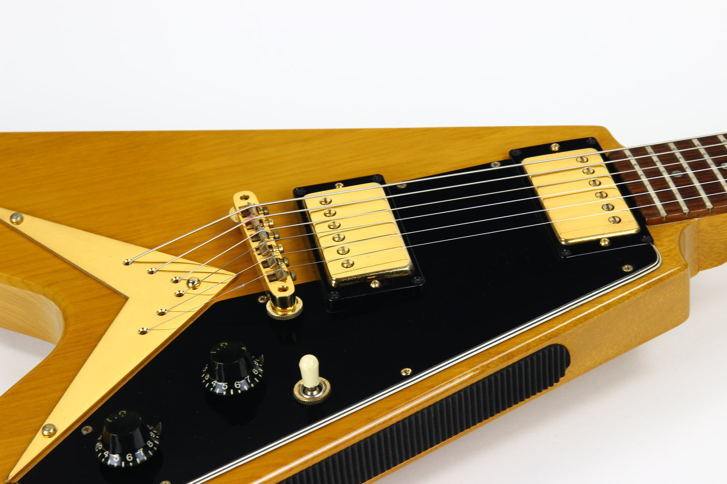 MINTY! 1983 Gibson Flying V Natural KORINA Heritage Series 1958 Reissue w/ OHSC! explorer 58 vee custom shop