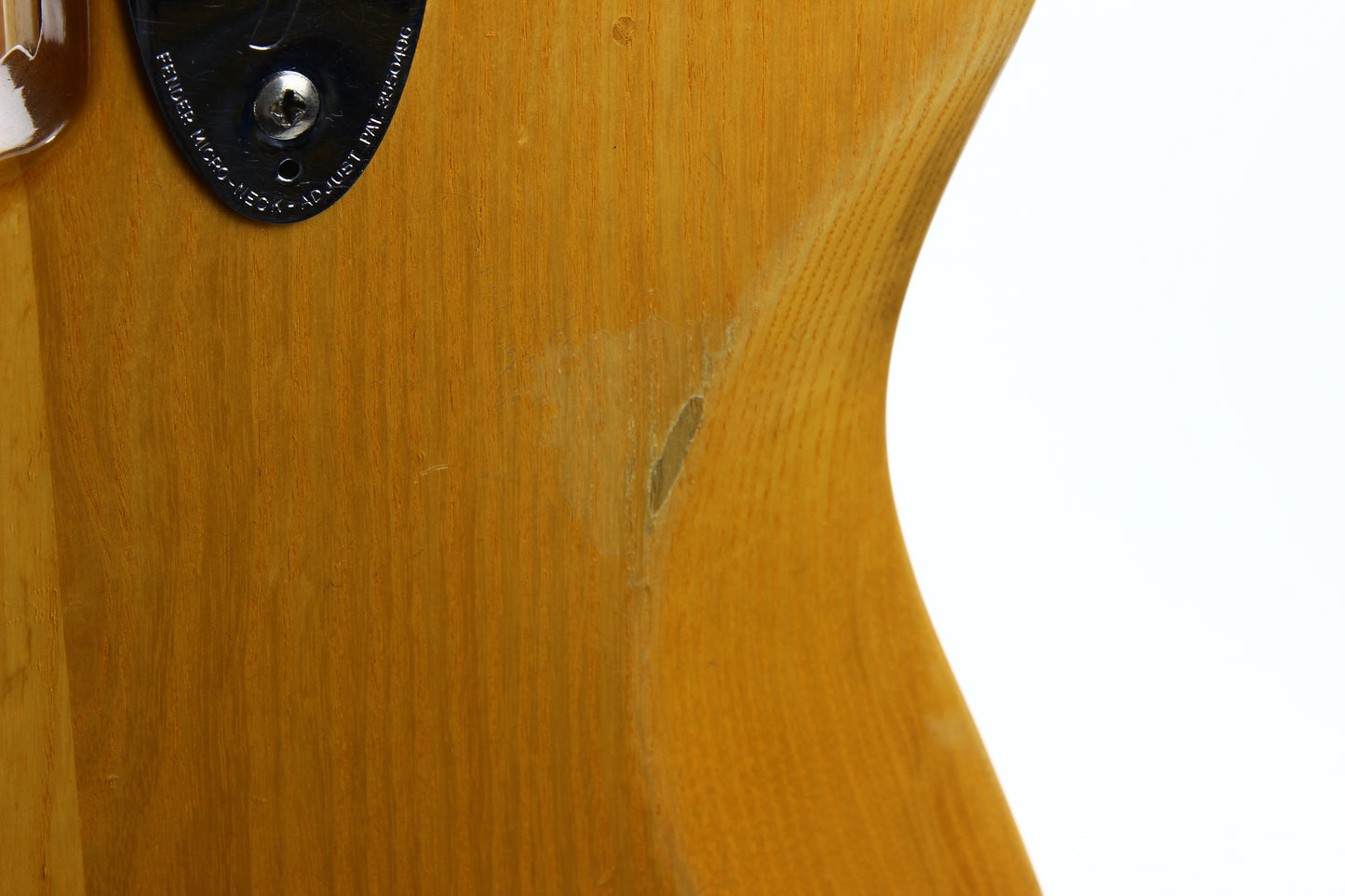 1975 Fender Stratocaster Natural Ash Hardtail - Vintage 1970's Strat! No Routes or Refins!