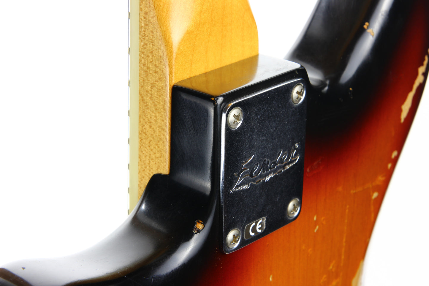 2012 Fender Road Worn Kurt Cobain '65 Jaguar - Original Case and Book, 3-Color Sunburst, Relic, Nirvana!