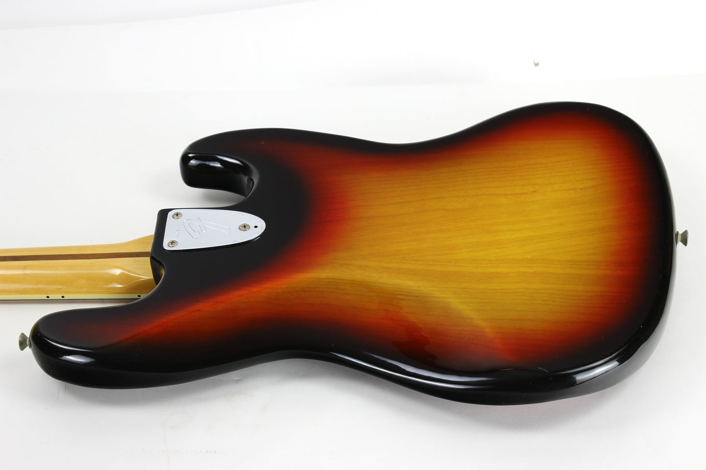 1975 Fender Jazz Bass LEFTY Left-Handed Sunburst | 100% Original Vintage!