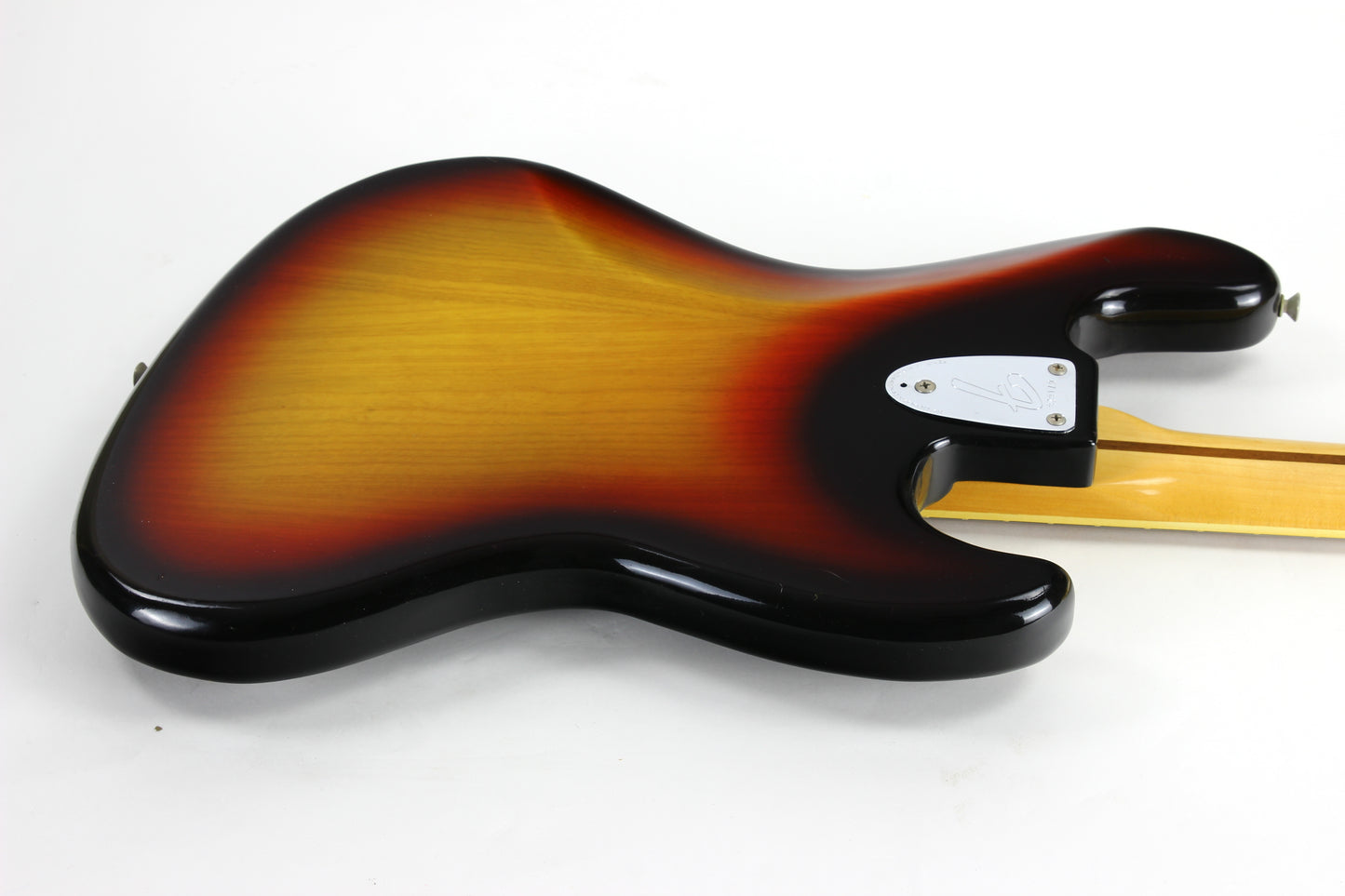 1975 Fender Jazz Bass LEFTY Left-Handed Sunburst | 100% Original Vintage!