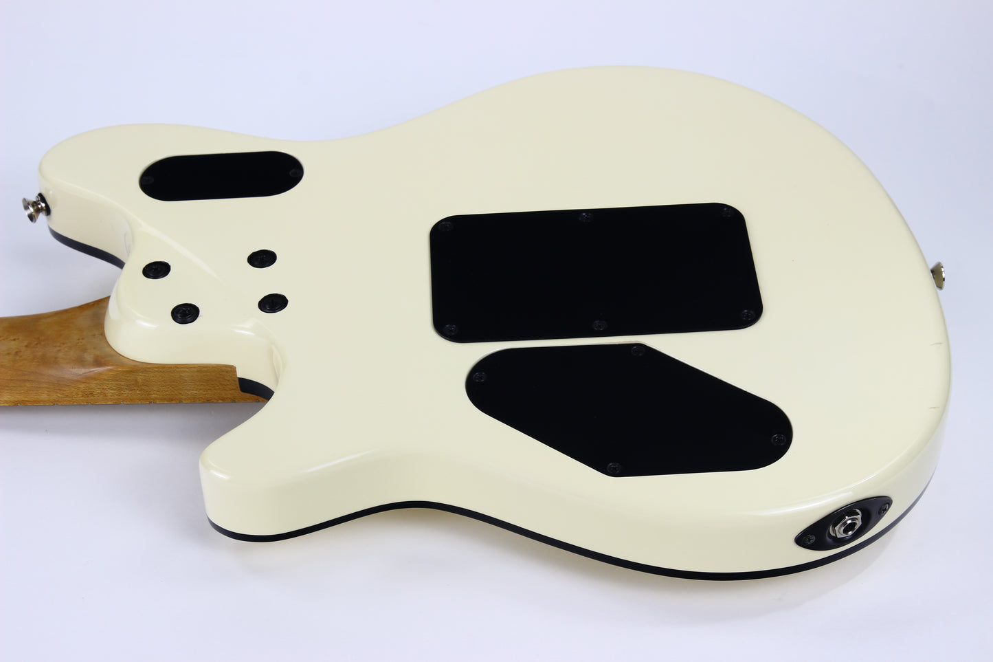 EARLY! 1996 Peavey EVH Wolfgang Standard PATENT PENDING Archtop -- VERY Early Model, Deluxe, White w Black Binding!