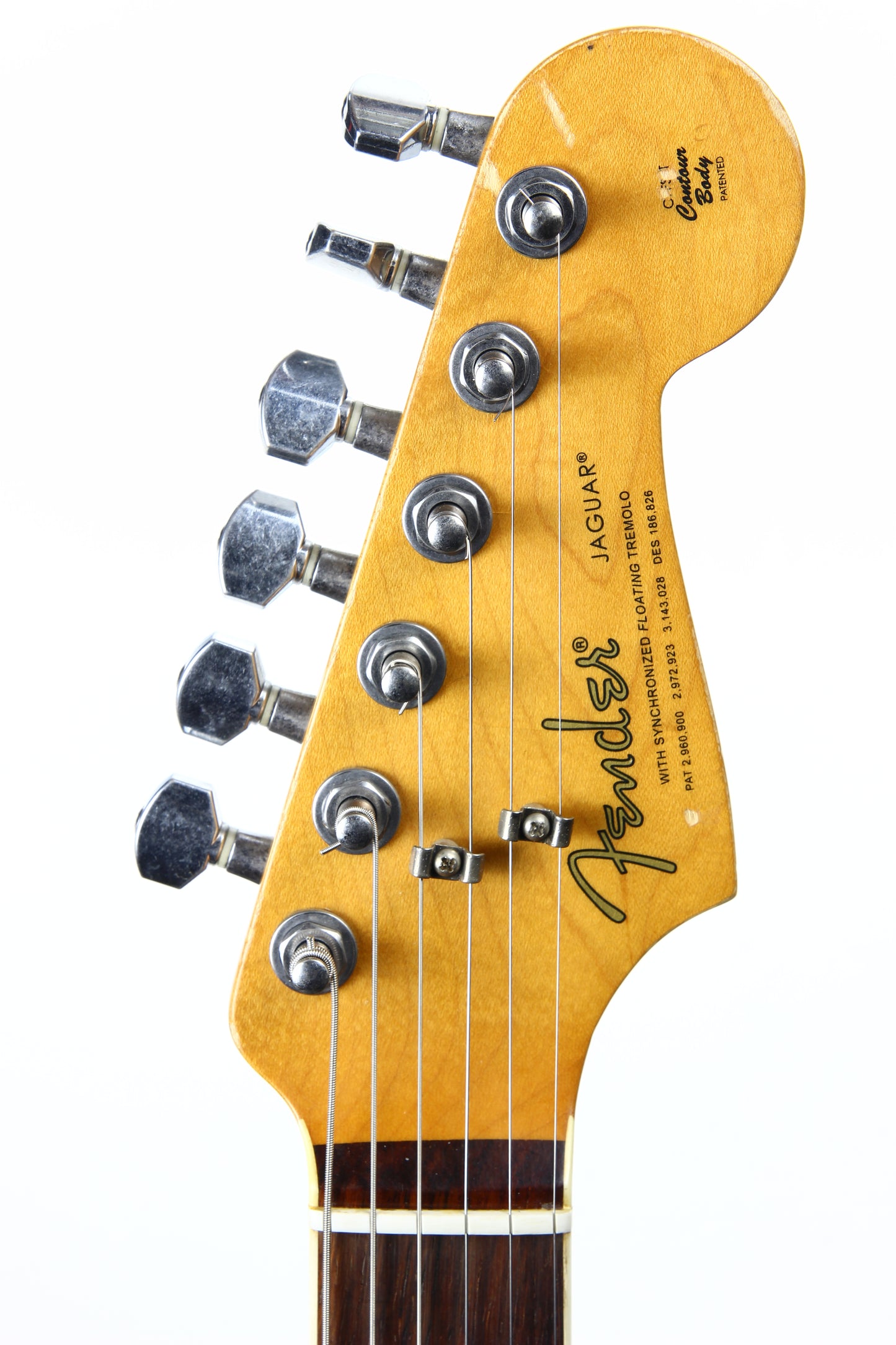 2012 Fender Road Worn Kurt Cobain '65 Jaguar - Original Case and Book, 3-Color Sunburst, Relic, Nirvana!