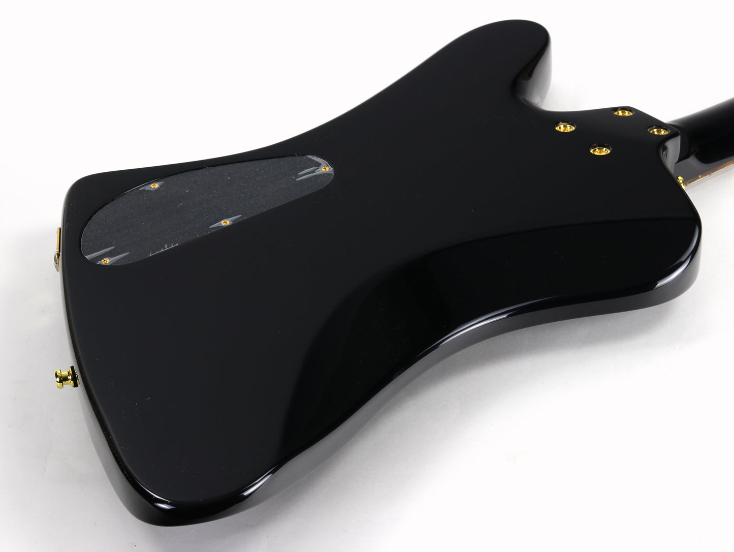 Mike Lull Tom Petersson Signature Bass TPT4 | Rare Black Finish, Gold Hardware