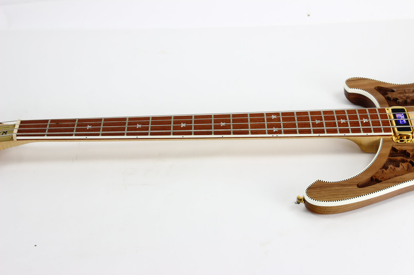 Fretboard side view picture of Rickenbacker 4004LK Lemmy Kilmister Bass
