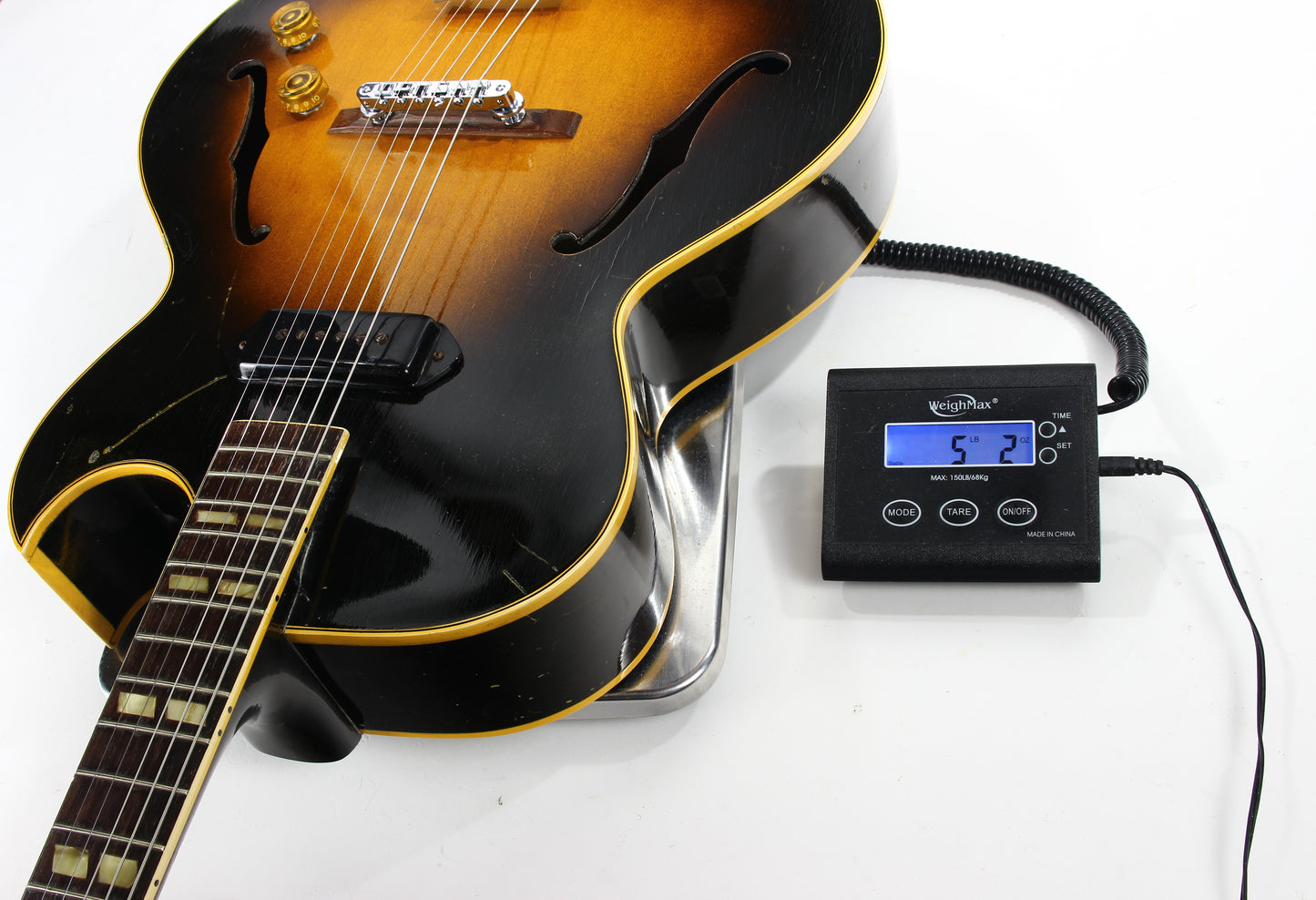 1953 Gibson ES-175 Sunburst Single P90 Pickup - 1950's Player Jazz Archtop Guitar!