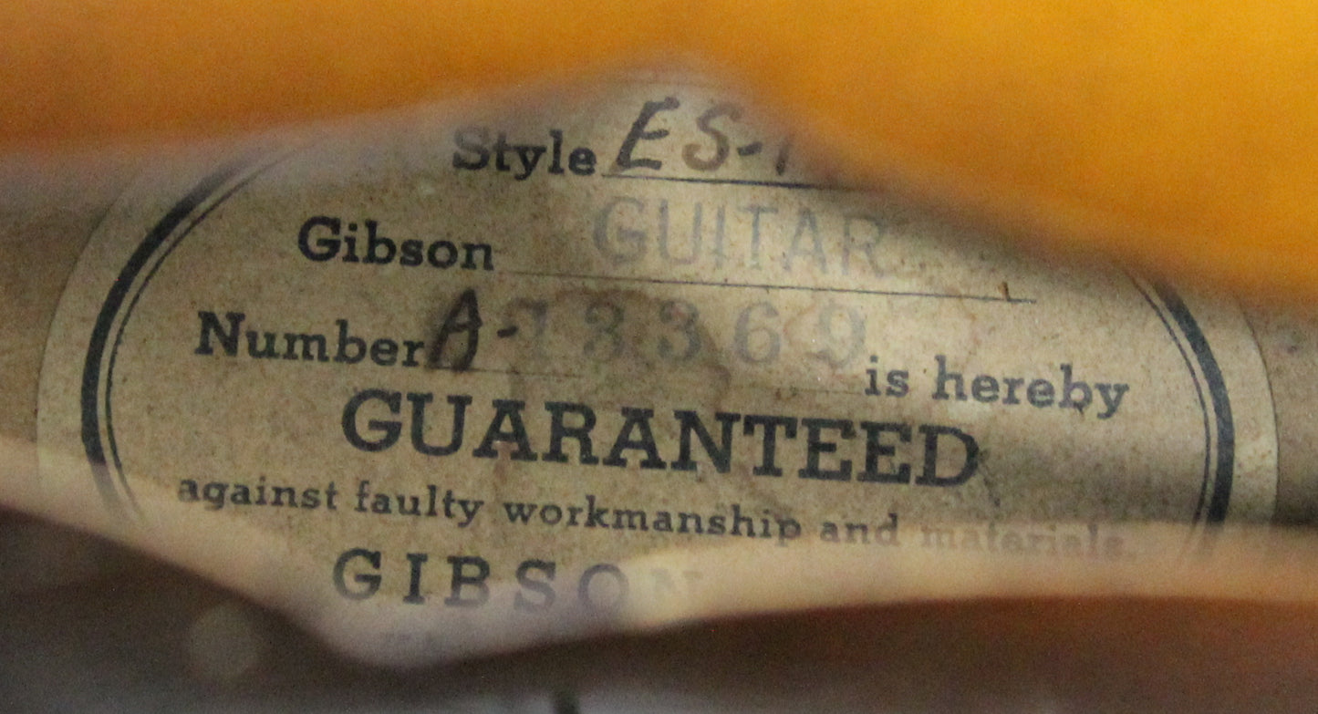 1953 Gibson ES-175 Sunburst Single P90 Pickup - 1950's Player Jazz Archtop Guitar!
