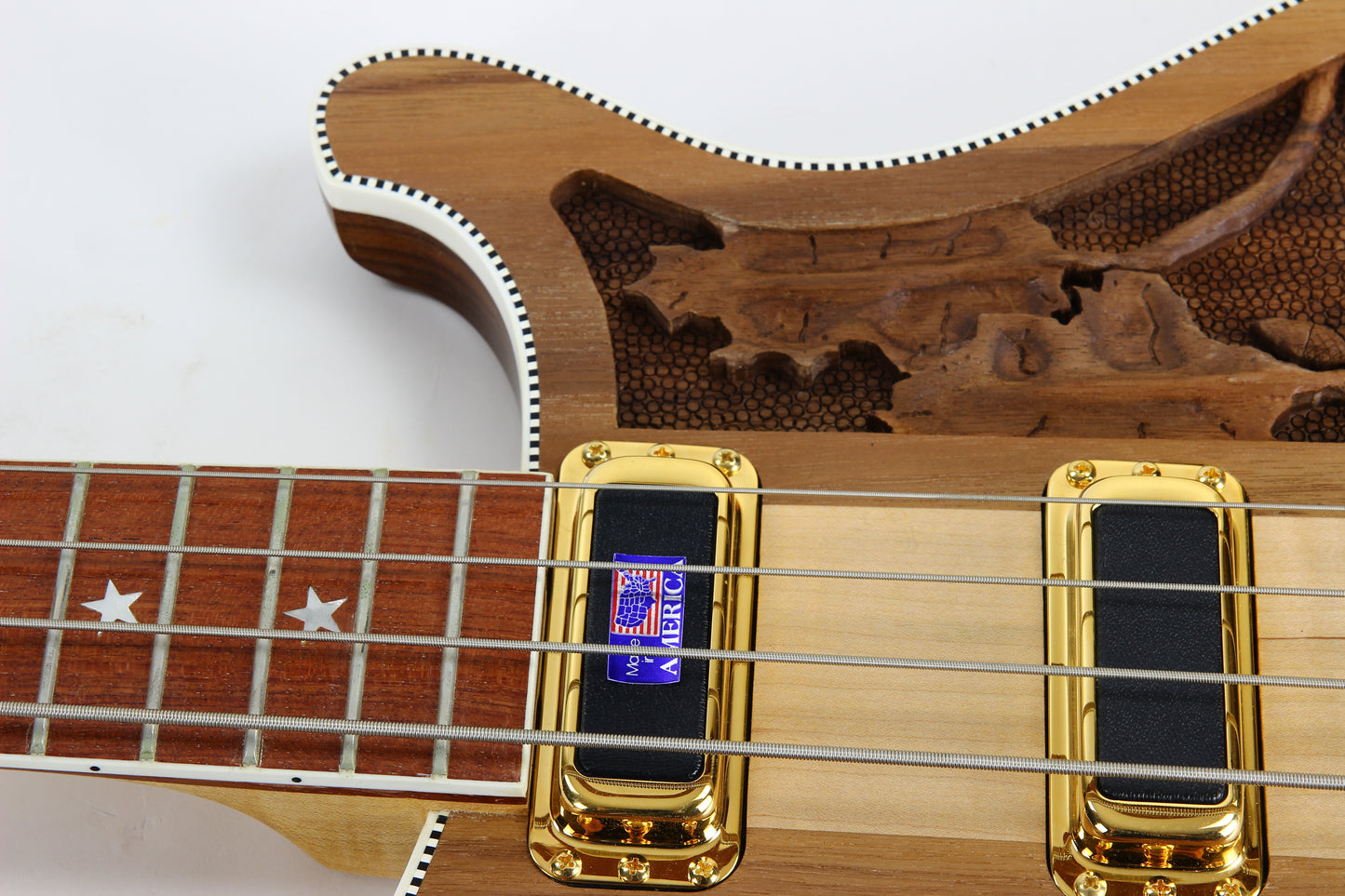 2006 Rickenbacker Lemmy Kilmister 4004LK Rickenbastard | One Owner, COA, Tags, Receipt! Only 60 Made!