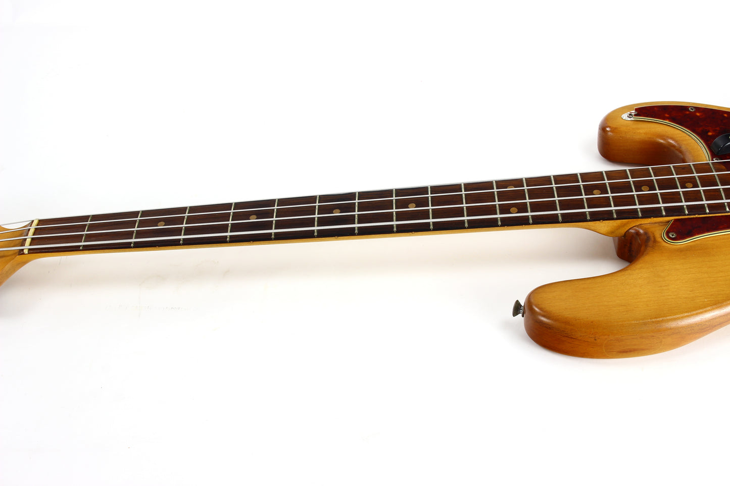 1964 Fender Precision Bass, Vintage '64 Pre-CBS | Spaghetti Logo, Natural Refin w Original Case!