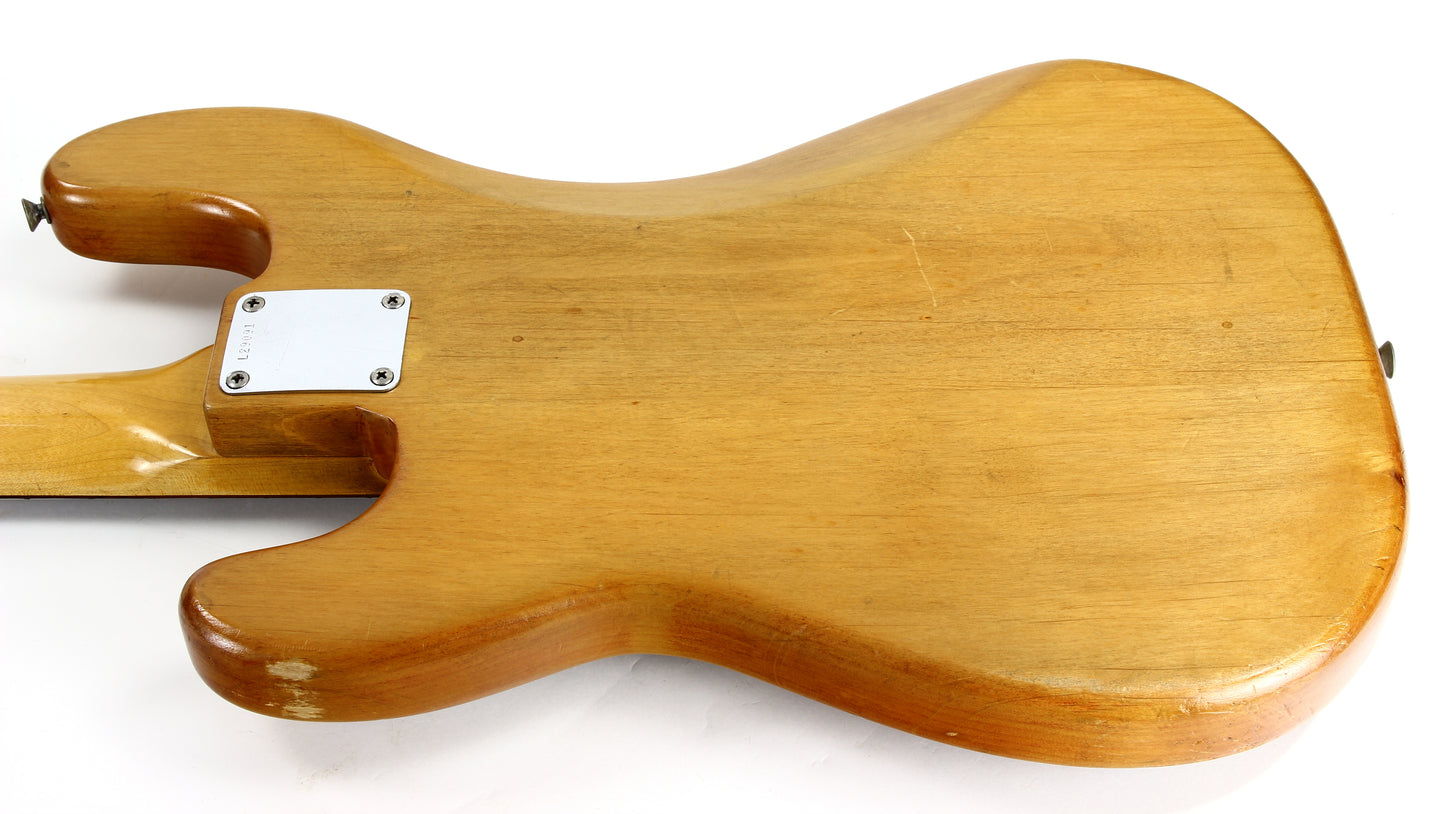 1964 Fender Precision Bass, Vintage '64 Pre-CBS | Spaghetti Logo, Natural Refin w Original Case!