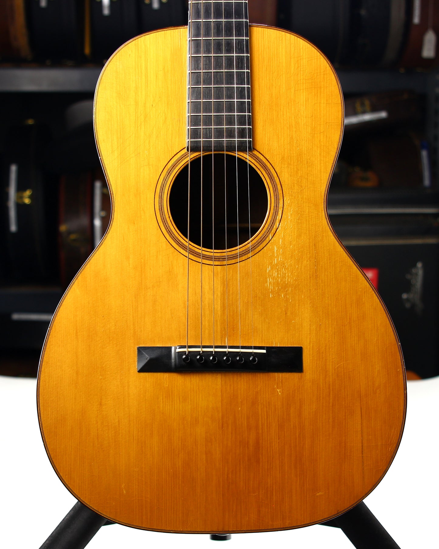 1924 Martin 0-18 Vintage Pre-War Flat Top Parlor Acoustic Guitar - Adirondack Spruce, Honduran Mahogany, Ebony Board/Bridge