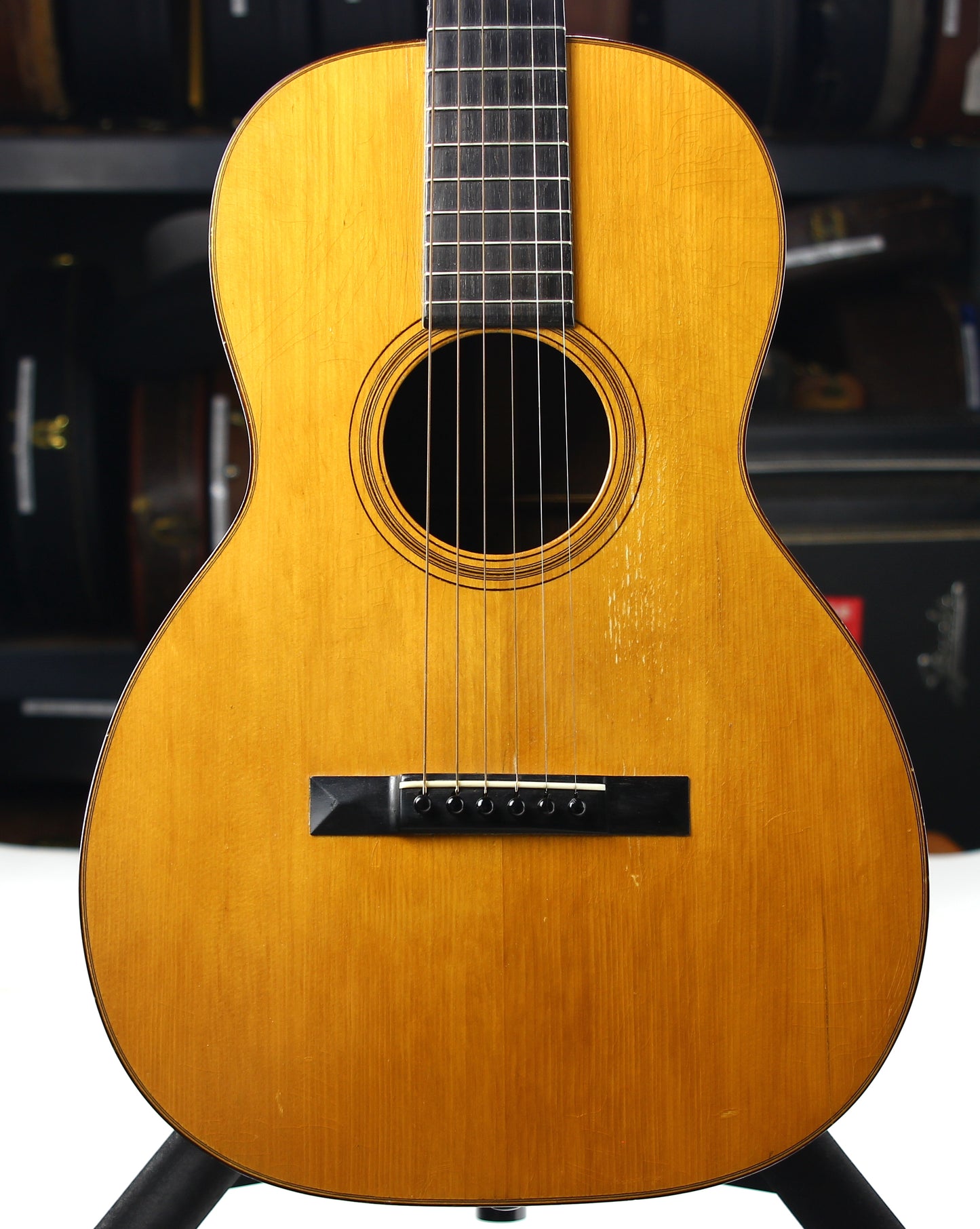 1924 Martin 0-18 Vintage Pre-War Flat Top Parlor Acoustic Guitar - Adirondack Spruce, Honduran Mahogany, Ebony Board/Bridge