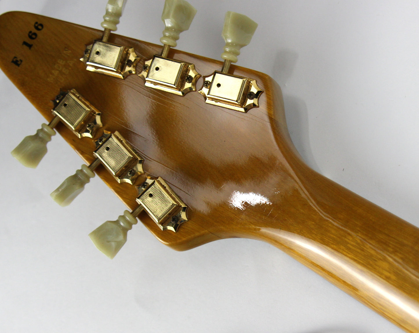 MINTY! 1983 Gibson Flying V Natural KORINA Heritage Series 1958 Reissue w/ OHSC! explorer 58 vee custom shop
