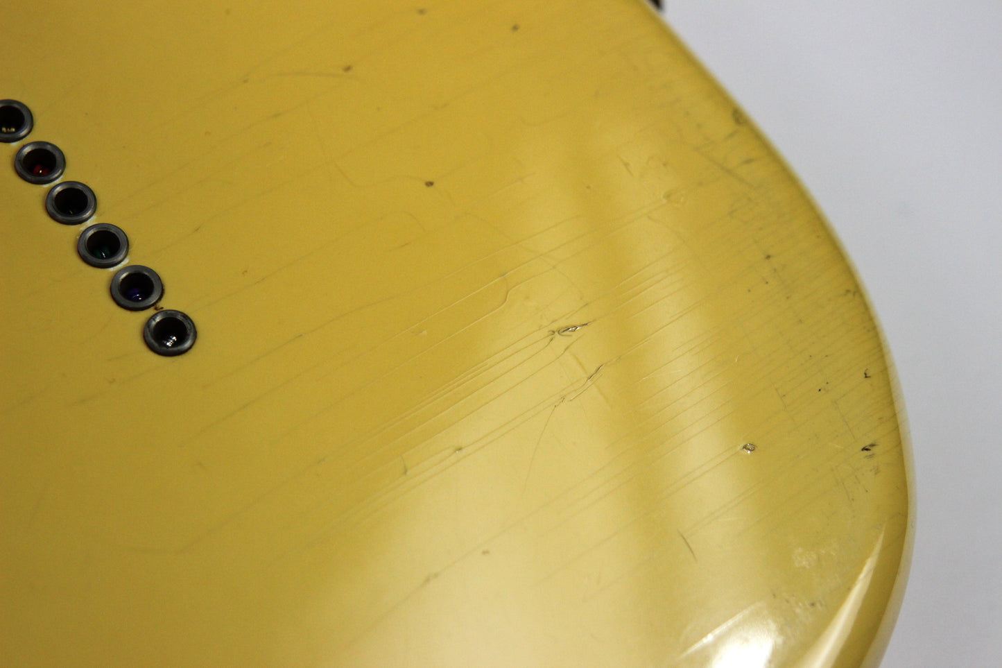 1974 Fender Stratocaster Olympic White Electric Guitar - Hardtail, Custom Color, 100% Original Vintage Strat!