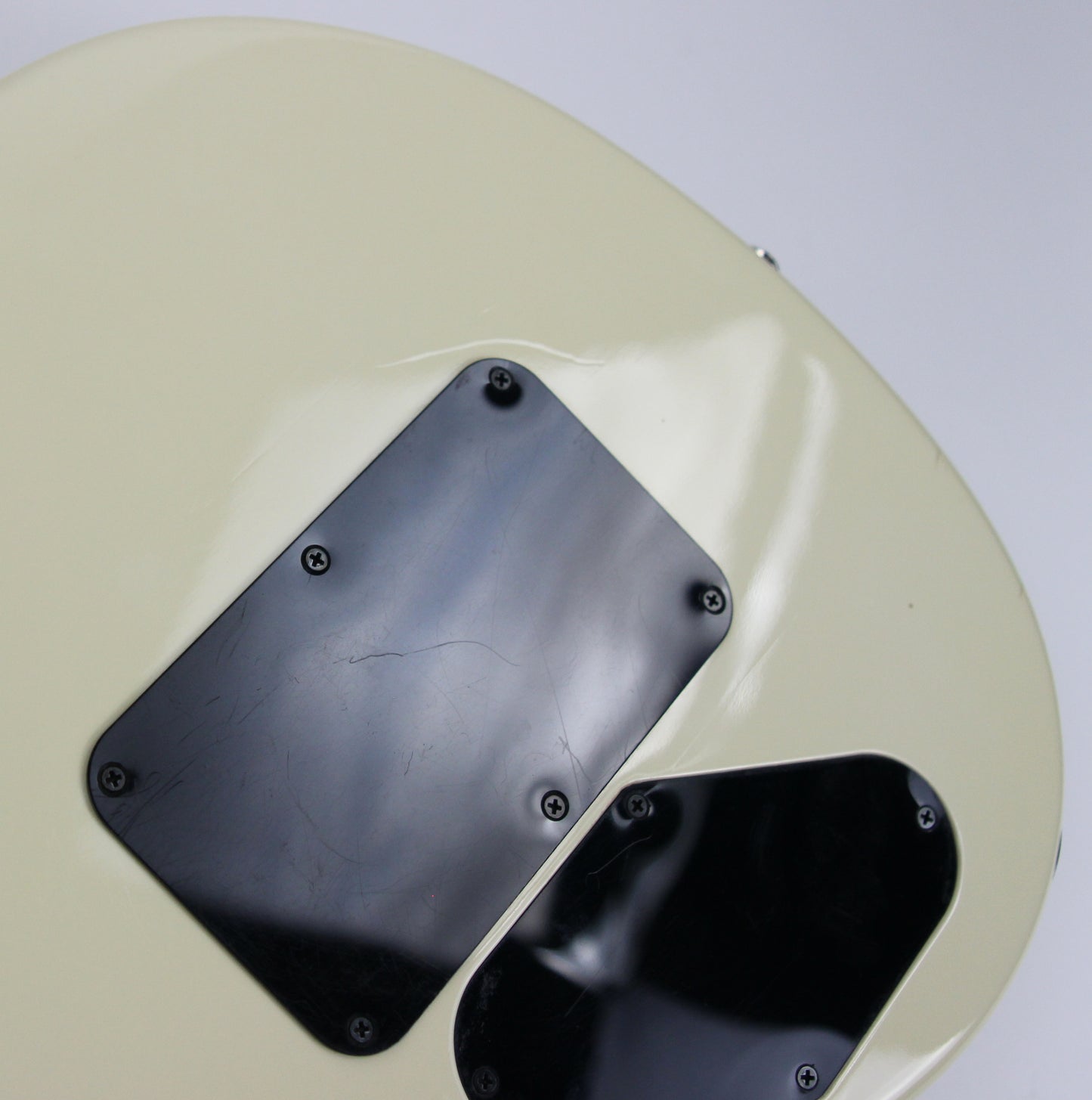 EARLY! 1996 Peavey EVH Wolfgang Standard PATENT PENDING Archtop -- VERY Early Model, Deluxe, White w Black Binding!