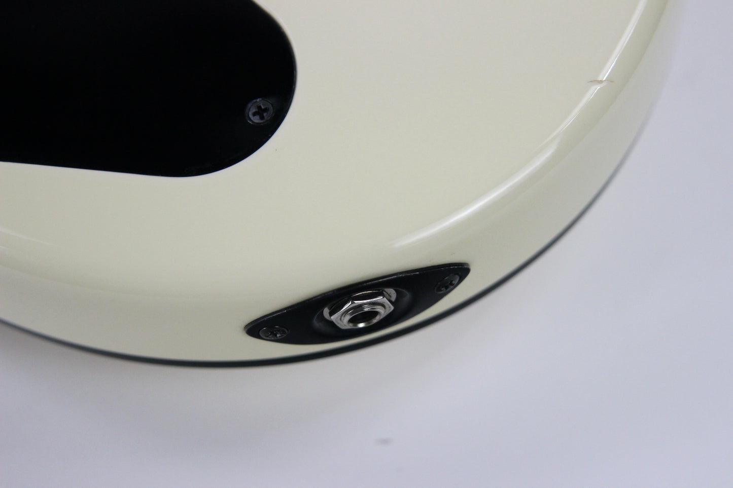 EARLY! 1996 Peavey EVH Wolfgang Standard PATENT PENDING Archtop -- VERY Early Model, Deluxe, White w Black Binding!