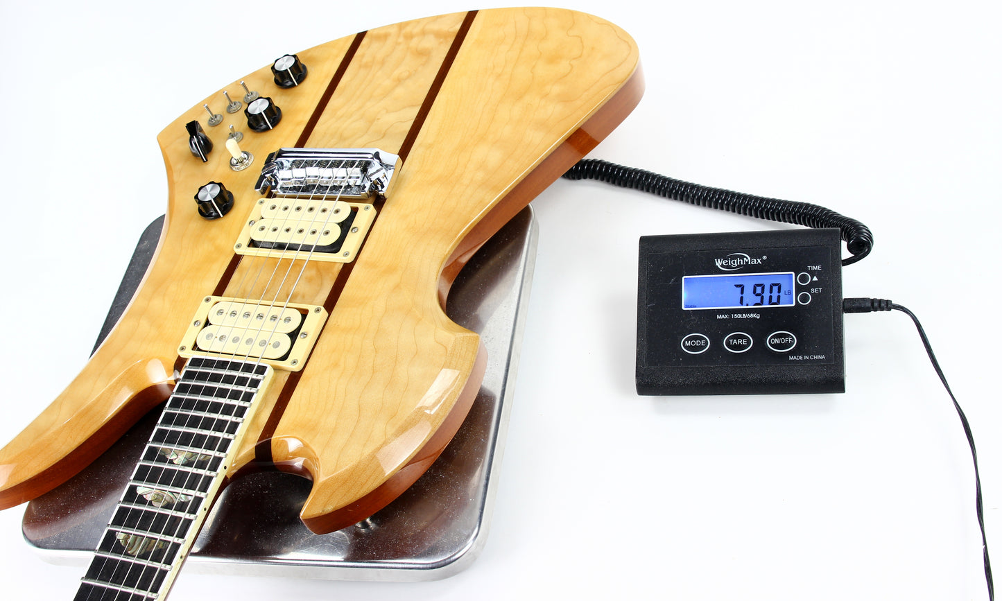 1999 BC Rich USA Mockingbird Supreme Deluxe Electric Guitar | Quilted Maple Top, Bernie Rico Signed