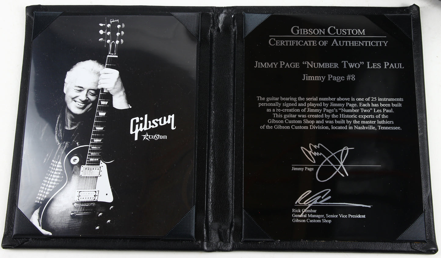 2009 Gibson Custom Shop Jimmy Page "Number Two" 1959 Les Paul (Signed, Murphy Aged) | '59 R9