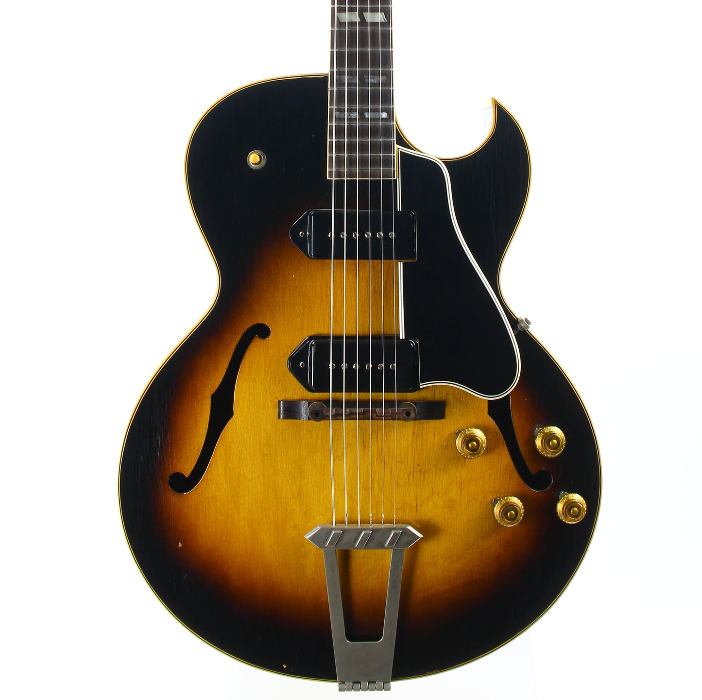 1955 Gibson ES-175D Sunburst Dual P90's - Vintage 1950's ES175, All-Original, No Breaks, Jazz Archtop