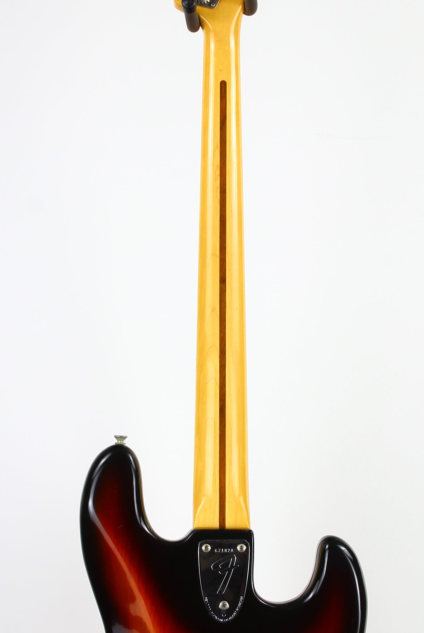 1975 Fender Jazz Bass LEFTY Left-Handed Sunburst | 100% Original Vintage!