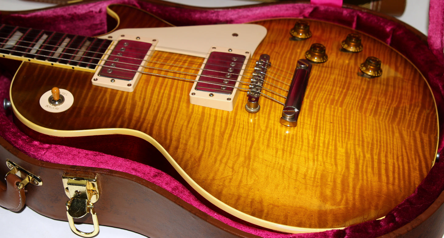 1958 Gibson Les Paul BRAZILIAN ROSEWOOD Reissue HISTORIC MAKEOVERS RDS Aged 1959 HM