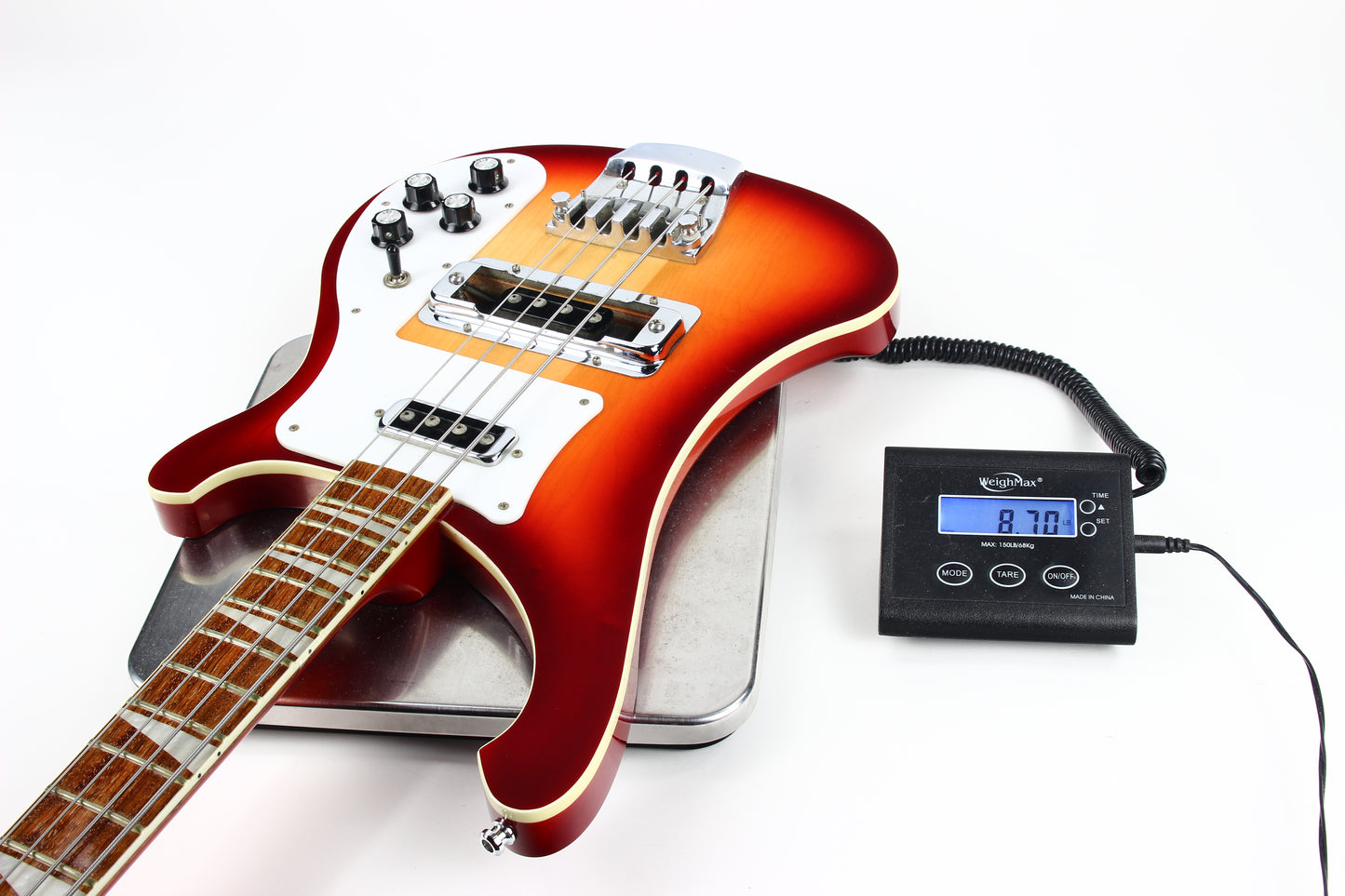 2010 Rickenbacker 4003 FG Electric Bass Guitar Fireglo - Triangle Inlays w/ Original Case 4000 Series 4001