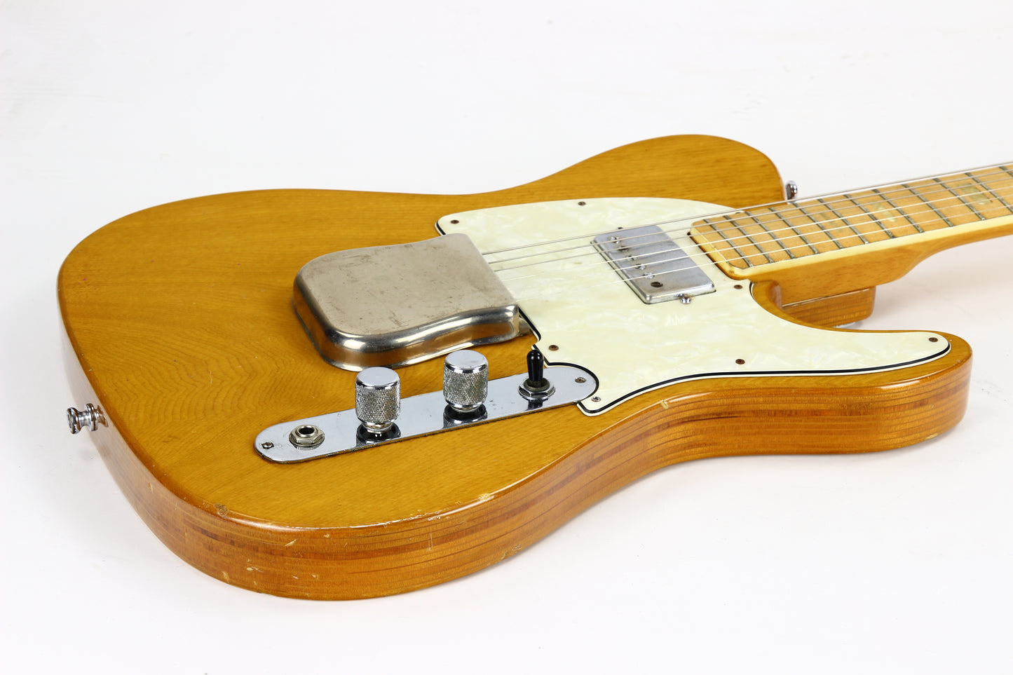 1970s Ampeg Heavy Stud GEH-150 Natural | Electric Guitar w/ Original Case