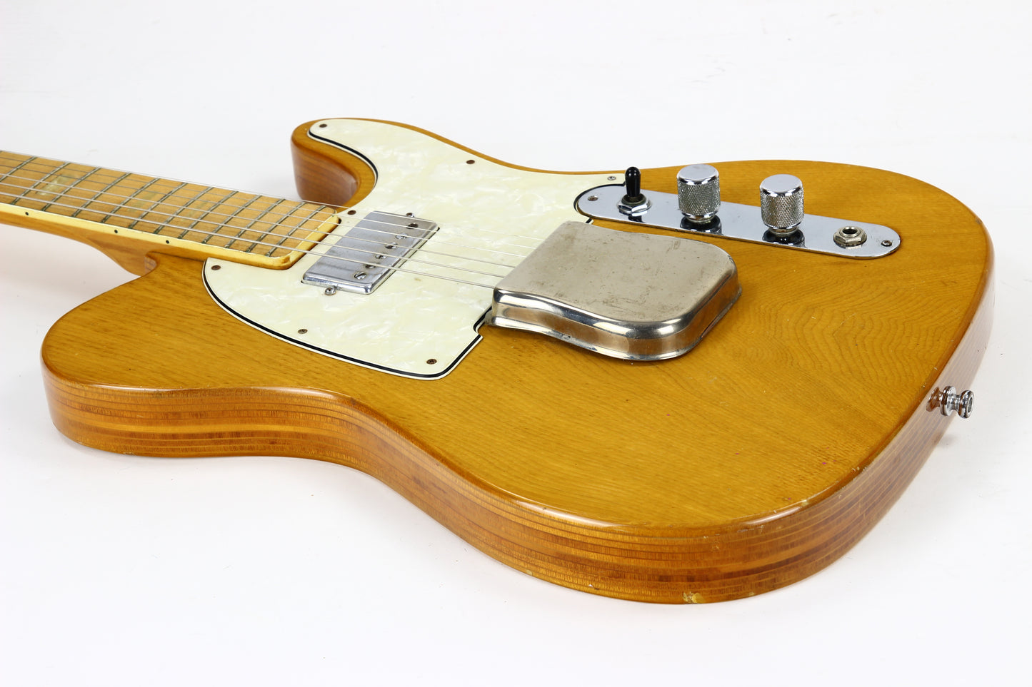 1970s Ampeg Heavy Stud GEH-150 Natural | Electric Guitar w/ Original Case
