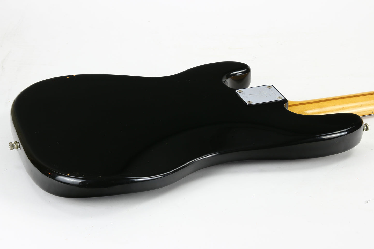 1976 Fender Precision Bass Fretless Maple Neck | Black Finish, Original Case