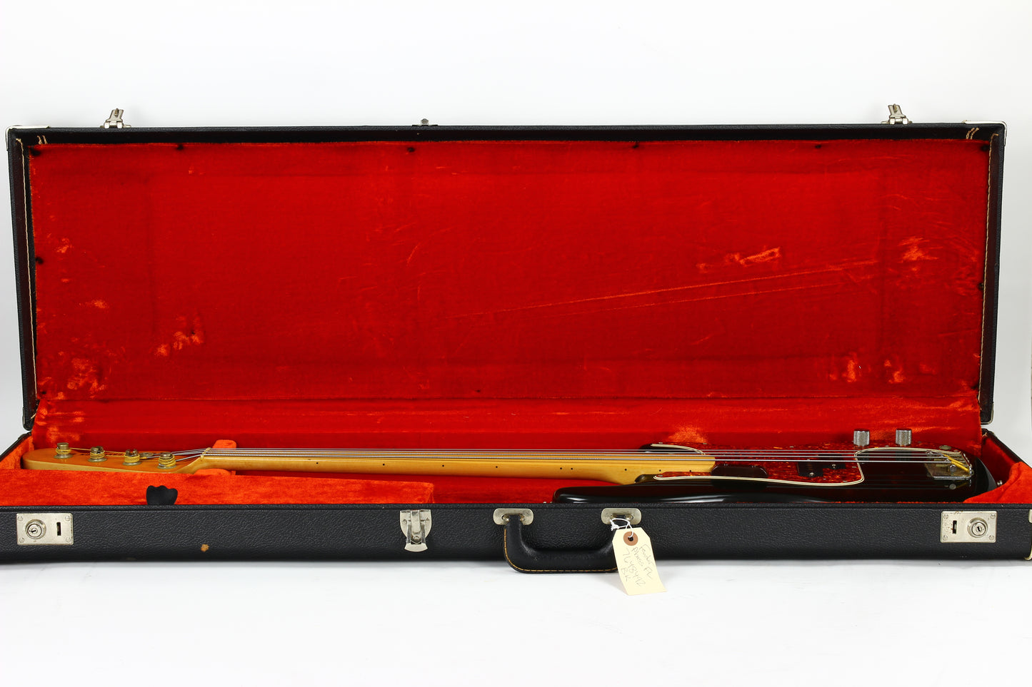 1976 Fender Precision Bass Fretless Maple Neck | Black Finish, Original Case