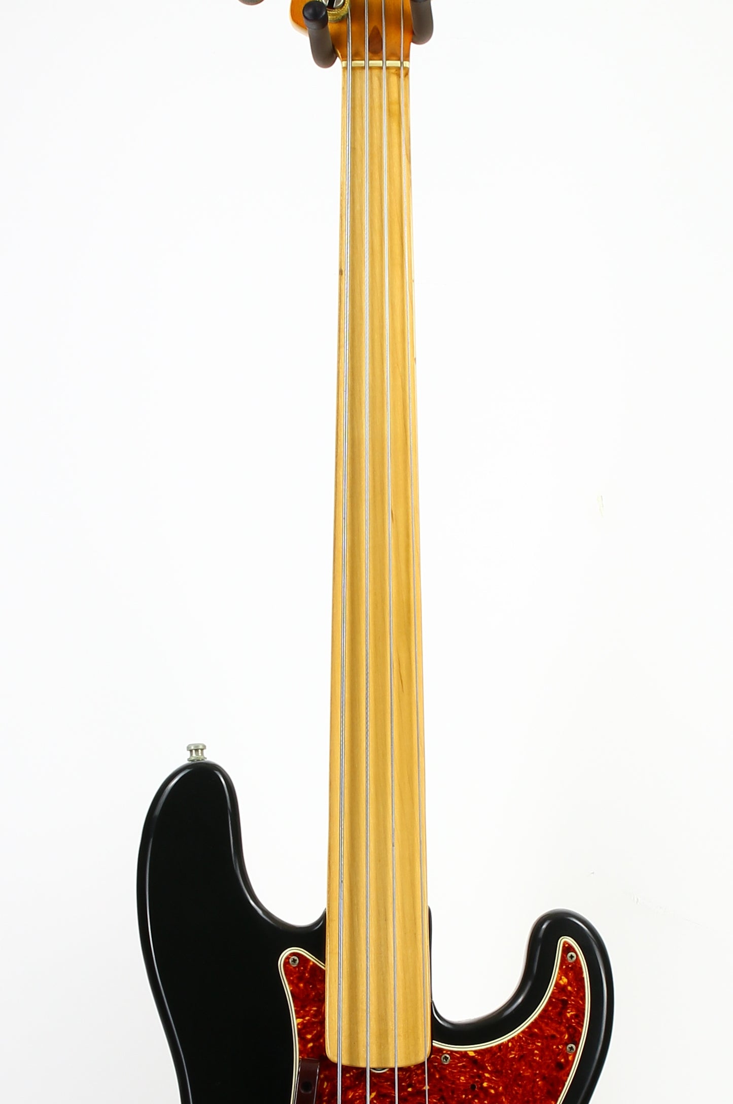 1976 Fender Precision Bass Fretless Maple Neck | Black Finish, Original Case