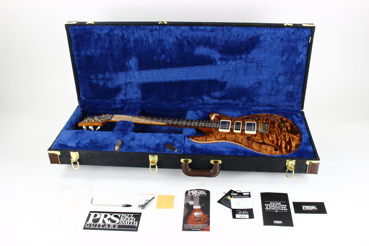 2024 PRS Wood Library Special 22 Semi-Hollow QUILT Copperhead 10-Top | Cocobolo Unique Woods!