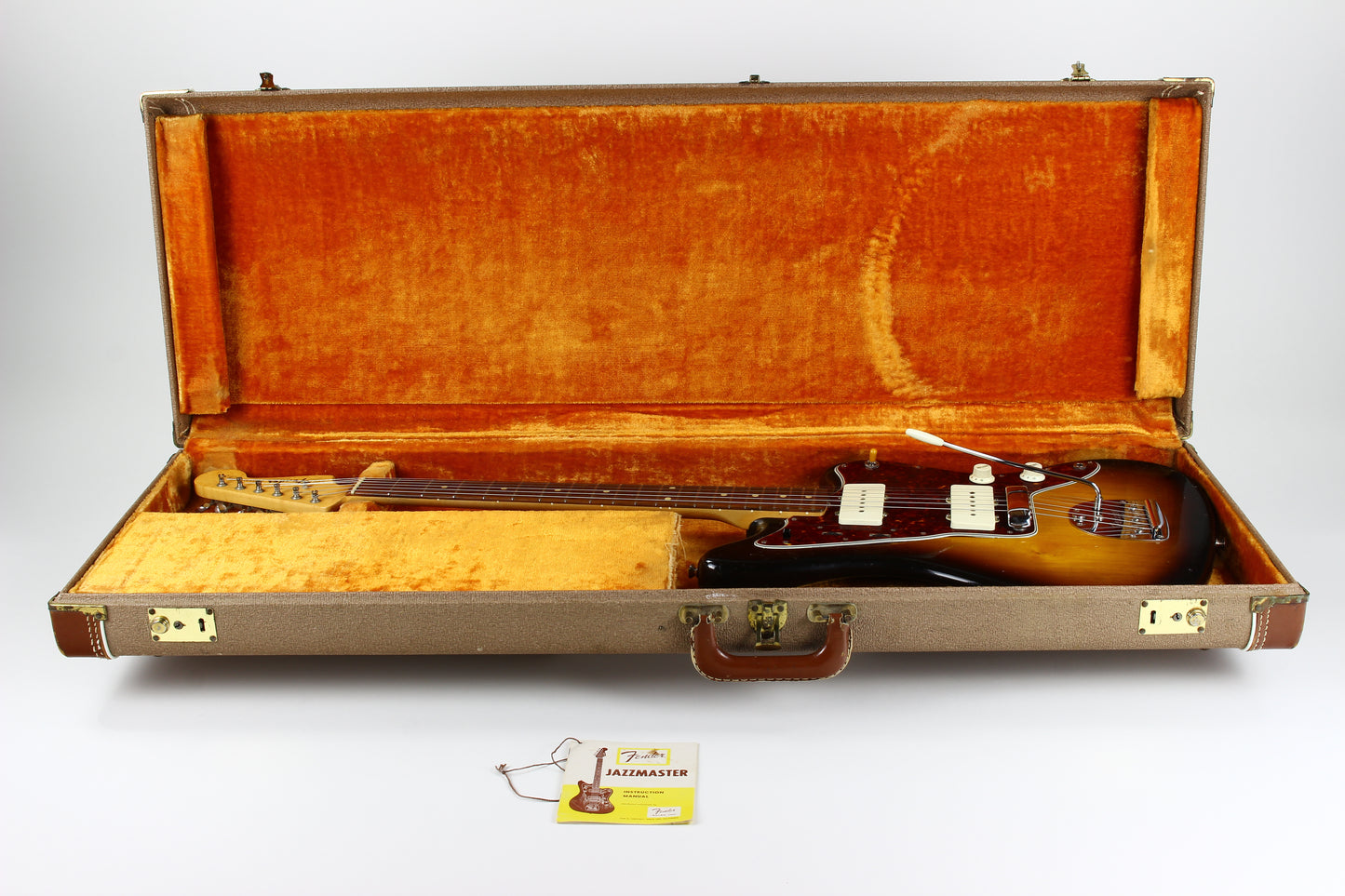 1959 Fender Jazzmaster 100% Original w/ OHSC & Tag | Vintage Slab-Board, Clean!
