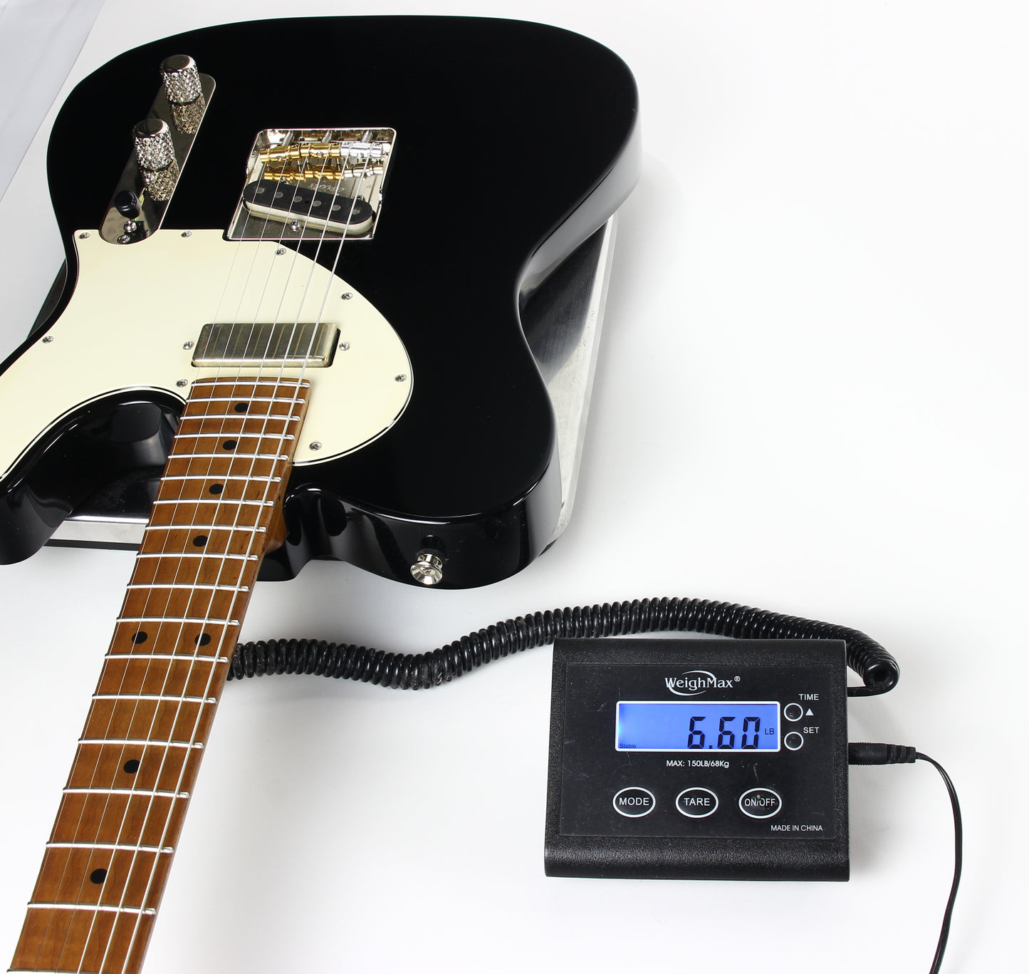 Tuttle Custom Tuned T Black HS Electric Guitar #919